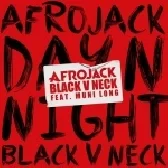 Afrojack, Black V Neck - Day N Night